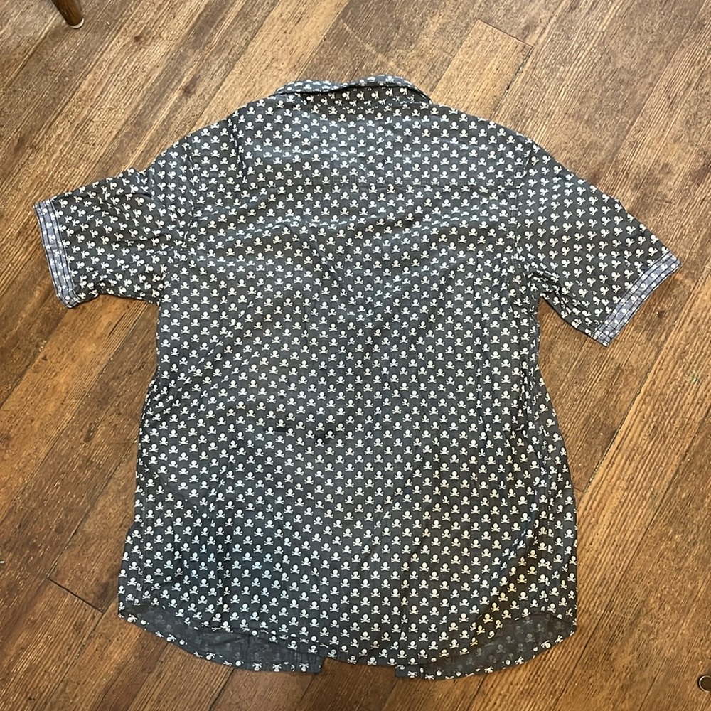 Distortion, men's short sleeve, button down - Picture 3 of 4